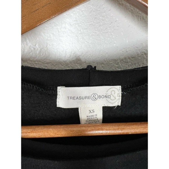 Treasure & Bond XS Raw Edge Sweatshirt - Picture 3 of 6